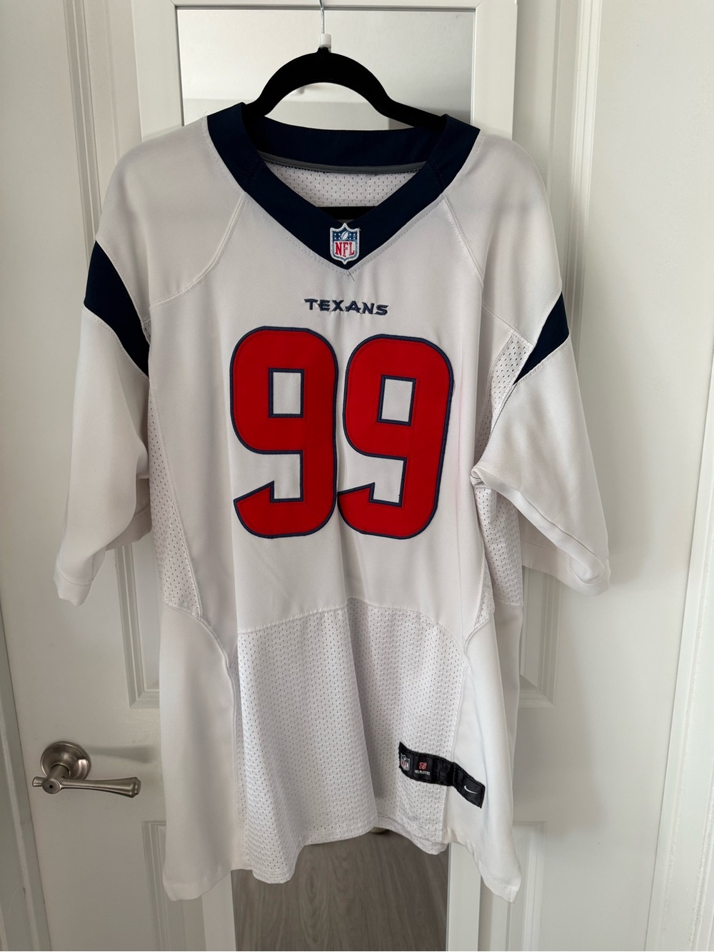 Nike Houston Texans J.J. Watt #99 NFL On Field Jersey White Men’s 52 - Picture 2 of 5